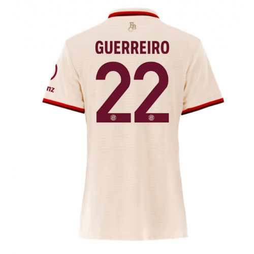 Fotbalové Dres Bayern Munich Raphael Guerreiro #22 Dámské Alternativní 2024-25 Krátký Rukáv